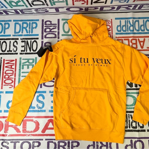 Sz Various Se tu veux hoodie cheese yellow - Picture 4 of 4